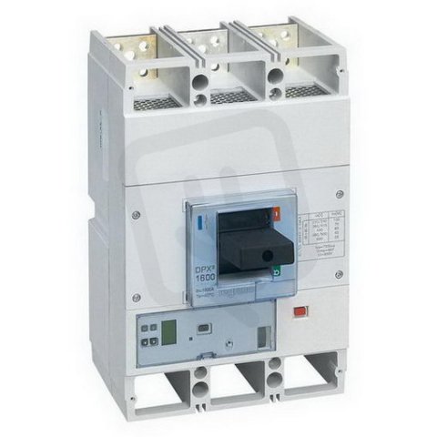 DPX3 1600 ELEKTRONICKÁ SPOUŠŤ SG PRO VÝKONOVÝ JISTIČ 3P 630A 36kA LEGRAND 422395