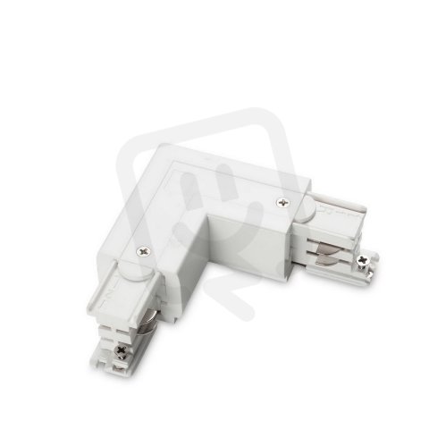 LINK TRIMLESS L-CONNECTOR LEFT WHITE