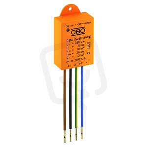 OBO ÜSM-10-230I1P+PE Modul přepěťové ochrany typ 2+3 dle EN 61643-11 230V