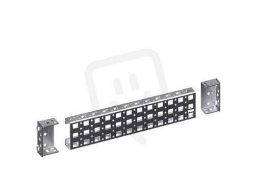 Rittal 8100740 Montážní chassis 23 x 64 mm, pro šířku/hloubku: 400 mm, 2ks