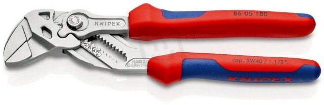 Klešťový klíč kleště a klíč v jediném nástroji 180 mm KNIPEX 86 05 180 SB