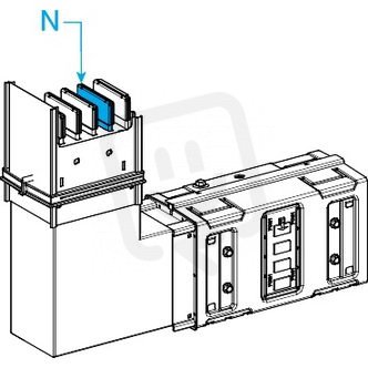 Koleno 800-1000 A vertikální nahoru SCHNEIDER KSA1000DLE401