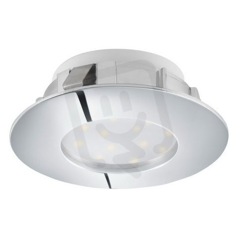 Zápustné svítidlo PINEDA LED d78 chrom STARR 4,9W IP44 EGLO 95818