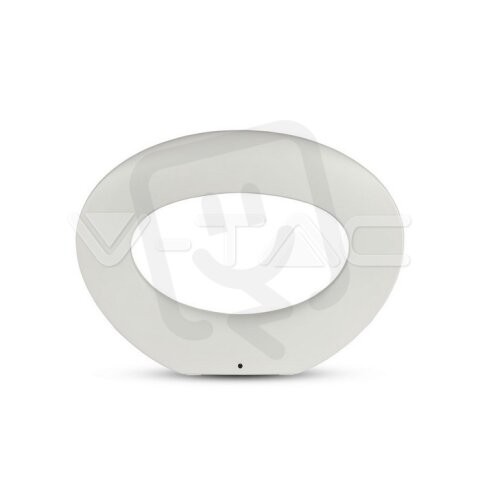 10W LED Wall Light White Body 4000K,  VT