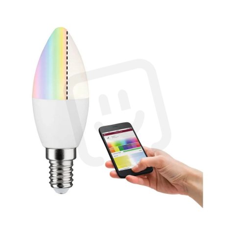 SmartHome ZigBee LED 6,3 W mat E14 2.700 - 6.500K RGB PAULMANN 50127