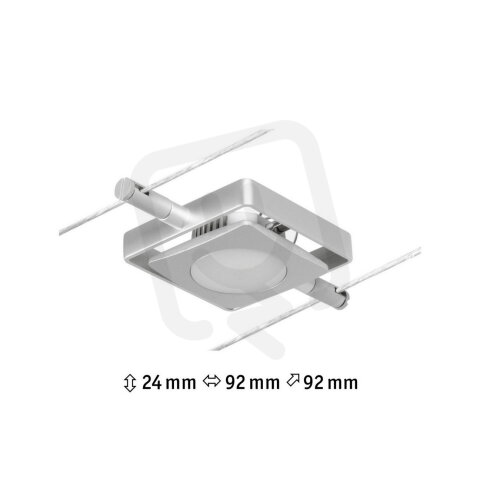 LED lankový systém MacLED spot 4,5W 3000K 12V matný chrom/chrom PAULMANN 94421