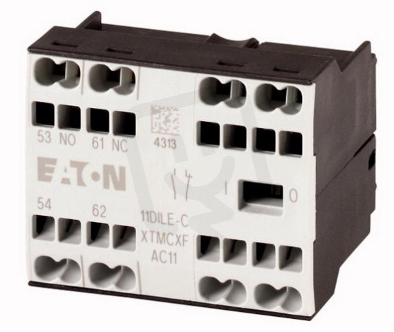 Eaton 230257 Pomocné kontakty 2pólové., 1Z 1V, bezšroubové svorky 11DILE-C