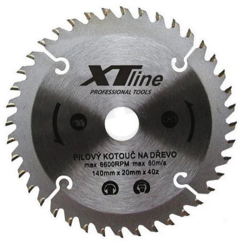 pilový kotouč profi 170x2,0x30/60 zubů XTLINE TCT17060