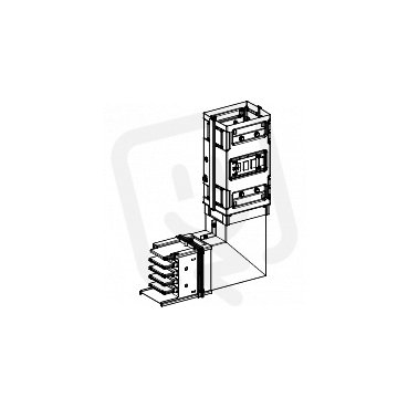 KSC koleno 630 A horizontální nahoru SCHNEIDER KSC800DLE40