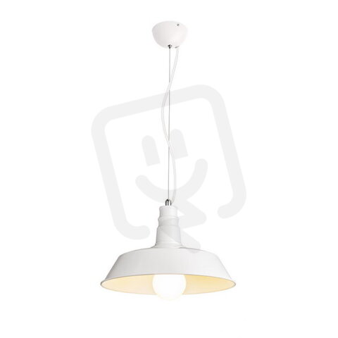 GOLDIE 36 závěsná bílá/bílá 230V E27 42W RENDL R11689