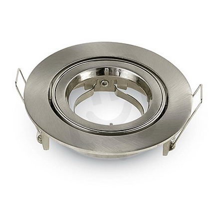 GU10 Fitting Round Satin Nickel,  VT-775