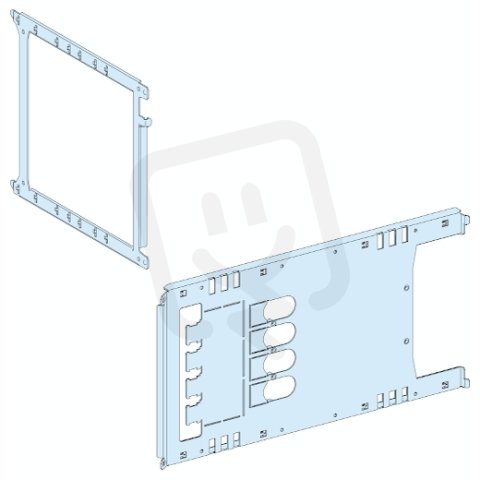 Montážní deska pro horizontální NSX630 výsuvný, 3P nebo 4P SCHNEIDER LVS03462