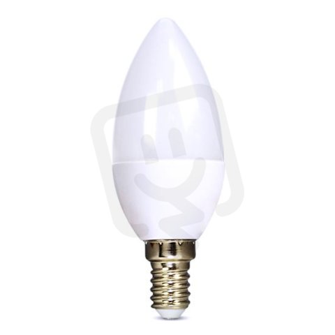 LED žárovka, svíčka, 6W, E14, 6000K, 510lm SOLIGHT WZ421-1