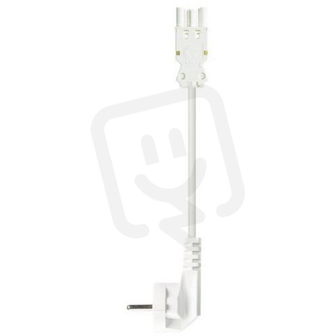 kabel přívodní CZ vidlice - gesis, 3-pól, 3*1,5mm2, délka 5m, bílý