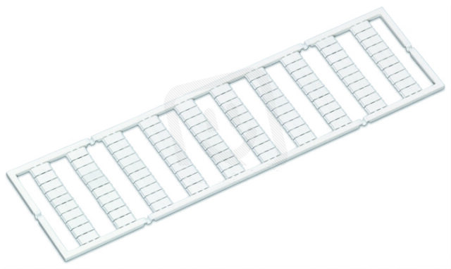 Popisovací karta WMB s potiskem 510, 520-600 (10×) bílá WAGO 793-660