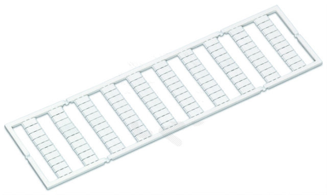Popisovací karta WMB s potiskem 301-350 (2×) 5-5,2 mm bílá WAGO 794-625