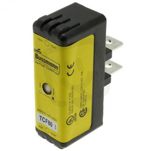 Pojistka CubeFuse Eaton TCF70 600V AC / 300V DC, 70A