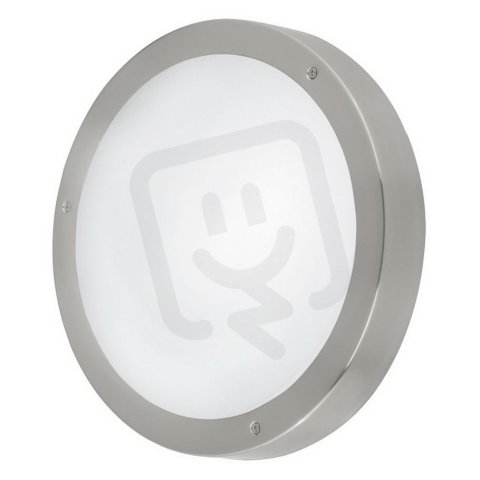 Nástěnné/stropní svítidlo VENTO 1 LED nerezová ocel/bílá 11W IP44 EGLO 94121