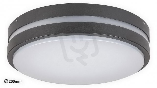 Hamburg LED 10W IP44 antracit RABALUX 8847