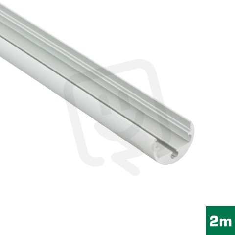 FKU25-2M-EL AL profil FKU25 I pro LED, bez plexi, 2m, elox FK TECHNICS 4731616