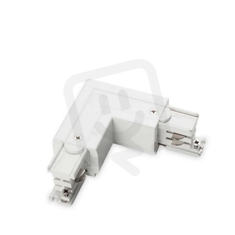 LINK TRIMLESS L-CONNECTOR RIGHT WHITE