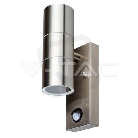 Wall Fitting GU10 With Sensor Steel Body