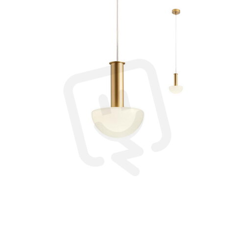 Závěsné svítidlo LUMIEN SU 1X10W G9 D190 GOLD/WHITE REDO 01-2474