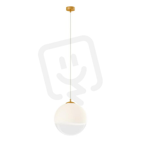 Závěsné svítidlo BERRY SU 1X42W E27 D300 GOLD/WHITE REDO 01-2270