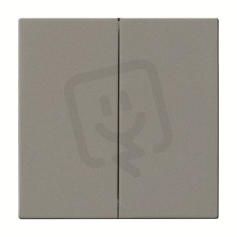 ABB Solo Kryt pro Friends of Hue smart switch metalická šedá 6736 FoH-803