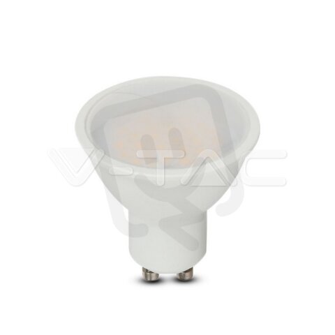 LED Spotlight SAMSUNG Chip GU10 4.5W Smooth Plastic 110°D 3000K V-TAC SKU21201