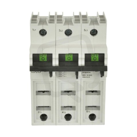 Pojistkový odpínač Eaton CCP2-3-30CF 600V AC / 125V DC, 30A, 3-pól