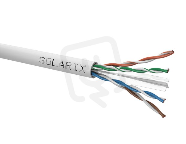 Instalační kabel Solarix CAT6 UTP PVC Ec