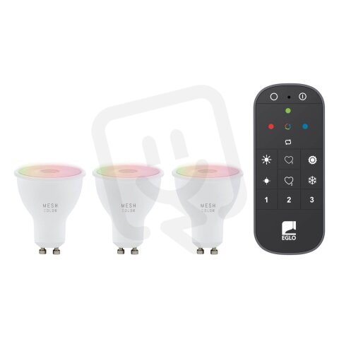 Světelný zdroj SET 3XLM-ZIG-RGB/CCT GU10 4,5W+1XFB EGLO 110309