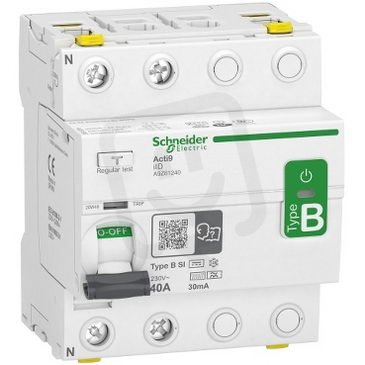 Proudový chránič iID 2P 40A 30mA typ B-SI 230V SCHNEIDER A9Z61240