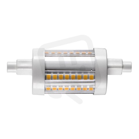 QT DE12 R7S 78mm LED světelný zdroj transparentní 9 W 3000K CRI 90 330°