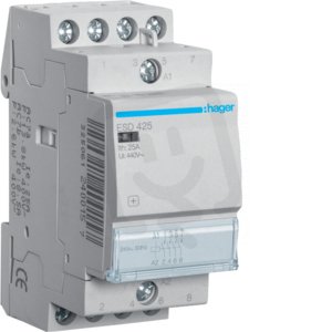 Stykač 25A, 4S, 24V AC /ES424/ HAGER ESD425