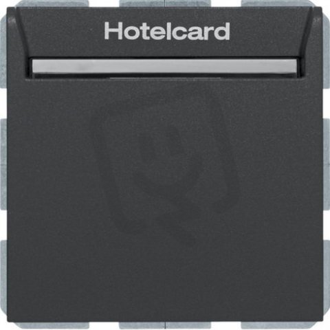 Relé pro hotelovou kartu s centrálním dílem S.1/B.x antracit mat BERKER 16409906
