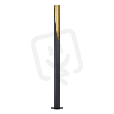 Stojací svítidlo PREBONE 1xGU10 černá/zlatá 5W IP20 EGLO 39759