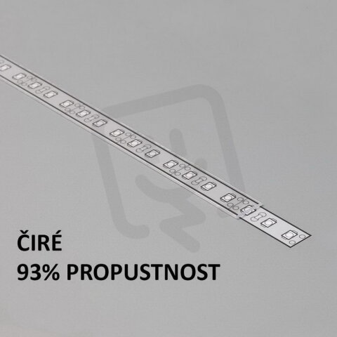 FKU-PA-2M-CL Plexi A čiré pro Al profily FKU22, 55, 2m FK TECHNICS 4739226