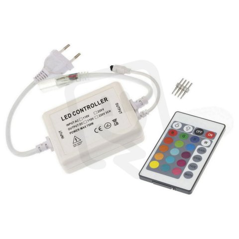 RGB 230V ovladač 230V-IR24 T-LED 063945