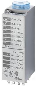 Časové relé do patice, MF, 4P/7A, 48V AC/DC, 50ms-100h FINDER 85.04.0.048.0000