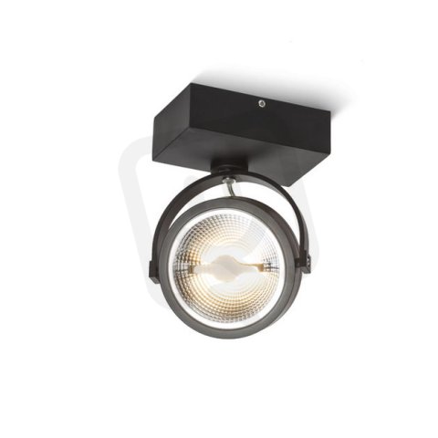 KELLY LED I nástěnná černá 230V LED 12W 24° 3000K RENDL R12333