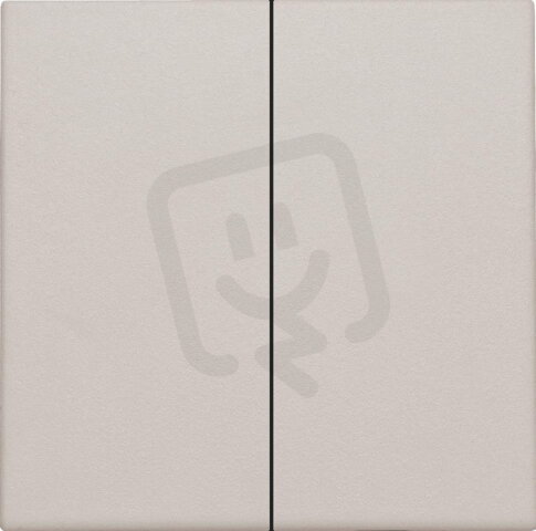 Smart Switch kolébka 2x1/2-LIGHT GREY NIKO 102-31004