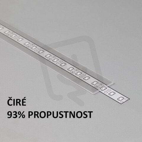 FKU-PE-2M-CL Plexi E čiré pro FKU66, 75, 2m FK TECHNICS 4739235