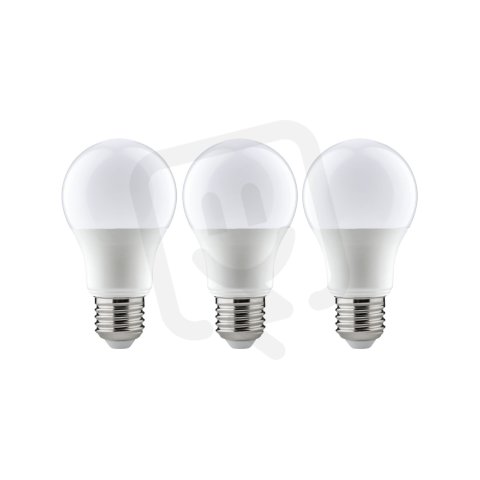 LED žárovka 3ks-sada E27 230V 3x8,0W 2700K opál PAULMANN 28871