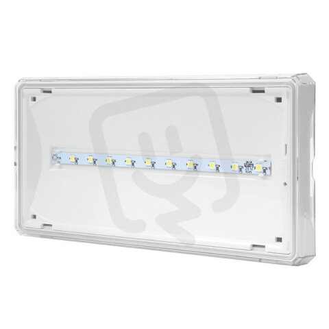 MODUS EXIT S 2W LED  STANDARD IP65 1h , stále svítící,  bílé