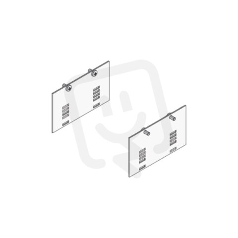 rastr pro uchycení vaničky 2modulové nerez krabice PUK GROUP UGEAV1-2 50S