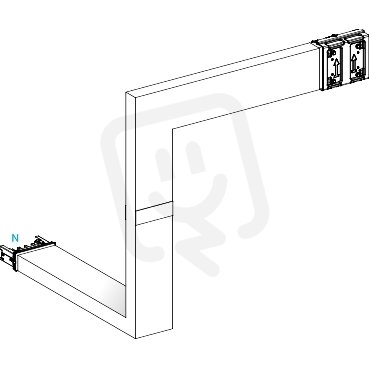 3D koleno 250 A na míru SCHNEIDER KSA250DMBK43F