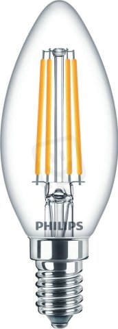 Svíčková LED žárovka PHILIPS CorePro LEDCandle ND 6.5-60W B35 E14 840 CL G