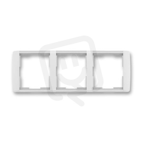 ELEMENT Trojrámeček vodorovný bílá/ledová bílá ABB 3901E-A00130 01